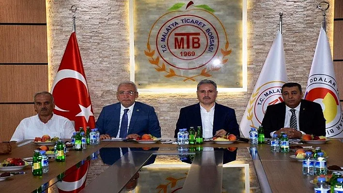 Mv. Kâhtalı ve Çakır'dan Ticaret Borsasını Ziyaret