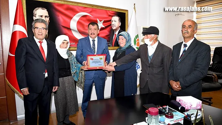 Narmikan Heyetinden Başkan Gürkan'a Teşekkür Ziyareti