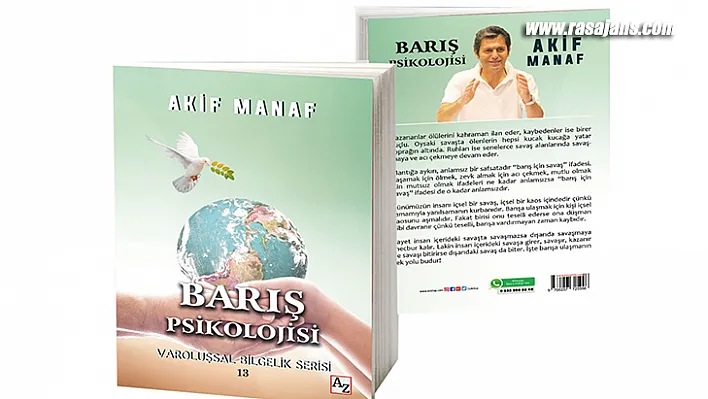 Nobel Barış Ödülü Aday Adayı Dünyaca Ünlü Yazardan Yeni Kitap: Barış Psikolojisi