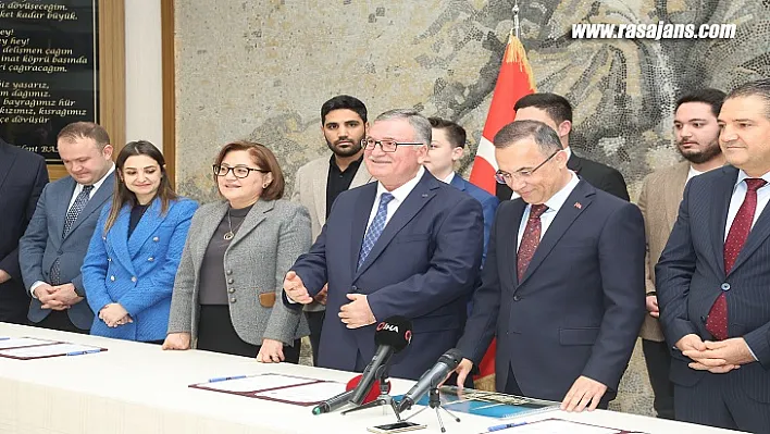 Oğuzeli'nde Cami, Kur'an Kursu Ve Sağlık Merkezi Yapımı İçin Protokol İmzalandı