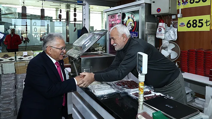 Otogar Esnafından Başkan Büyükkılıç'a Hizmet Teşekkürü