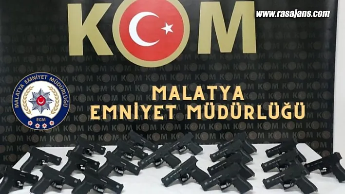 Polisten Glock Operasyonu, 20 tabanca ve 1 tutuklama