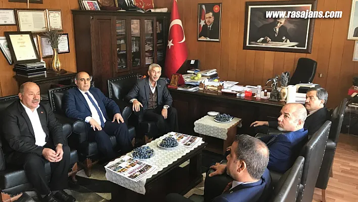 Rektör Bentli'den Başkan Çömertoğlu'na Ziyaret