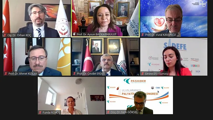 Rektör Karabulut, 2. Uluslararası Palyatif Bakım Kongresi'ne katıldı