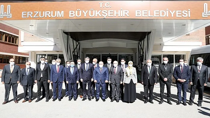 Sanayi Ve Teknoloji Bakanı Varank'tan Büyükşehir'e Ziyaret