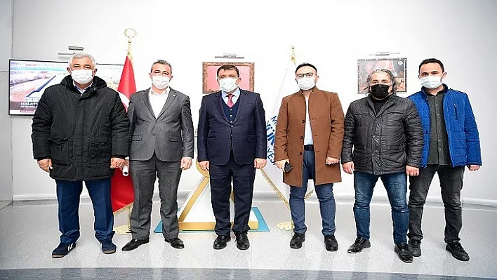 Sarıcıoğlu Mahalle Muhtarından Başkan Gürkan'a Ziyaret