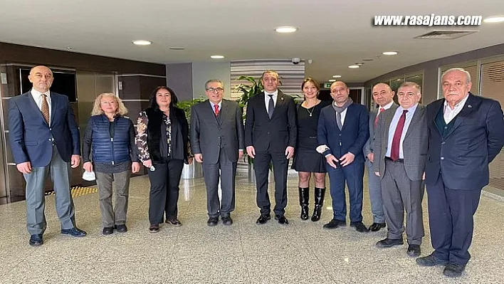 SDD Yönetimi Türkiye Barolar Birliği'ni ziyaret etti
