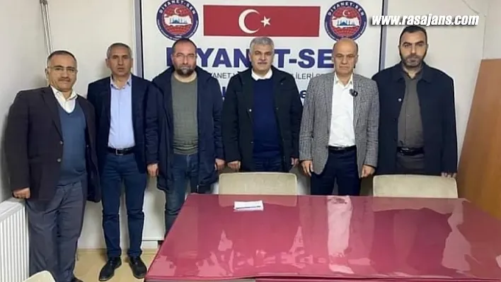 Şehir Planlamacısı Murat Aslan' Diyanet - Sen Malatya Şubesini Ziyaret Etti