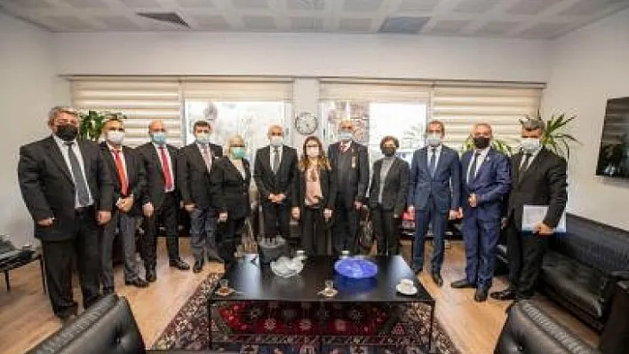 Şehit Ve Gazi Derneklerinden Başkan Soyer'e Ziyaret