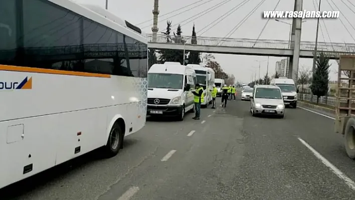 Servis Araçlarına Sıkı Denetim