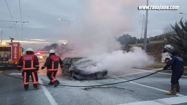 Seyir halindeki otomobilde can pazarı