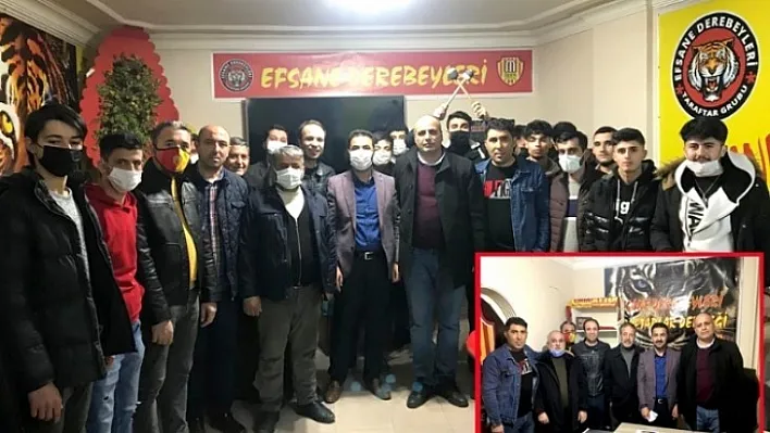 Taraftarlara Tam Destek Ziyareti