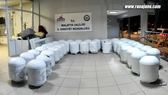 Termosifon Hırsızları Yakalandı