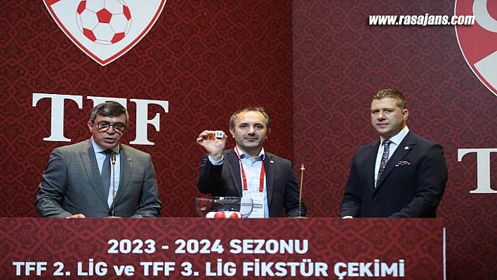 TFF 2. Lig ve TFF 3. Lig 2023-2024 Sezonu Fikstürü Çekildi