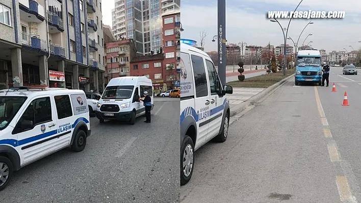 Toplu Taşıma Araçları Denetleniyor