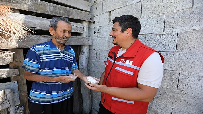 Türk Kızılay'dan Depremden Etkilenen 2797 Çiftçiye 70.8 Milyon Destek