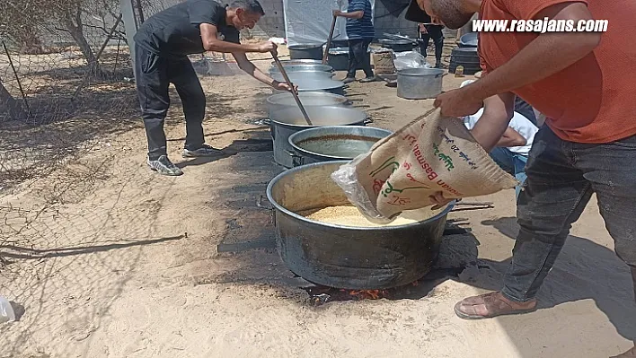 Türk Kızılay Gazze'de 10 Bin Kişi Kapasiteli Aşeviyle Yeniden Hizmet Vermeye Başladı