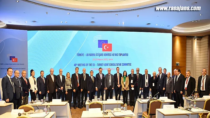 Türkiye-AB Karma İstişare Komitesi (KİK) 40. Toplantısı İzmir'de gerçekleştirildi.