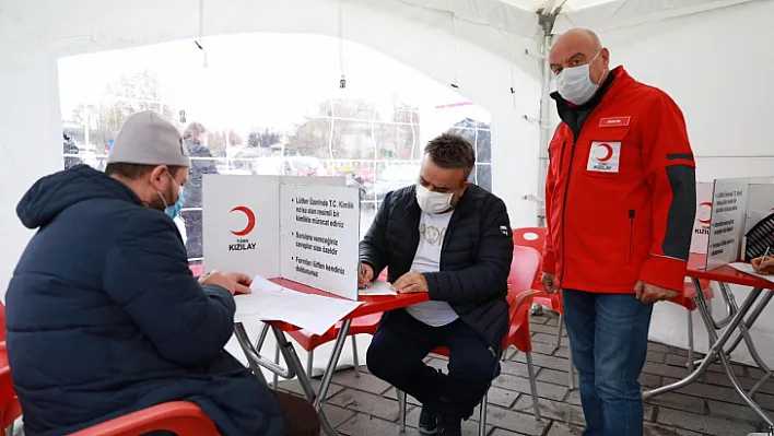 Türkiye Kızılay'ın Çağrısına Cevap Verdi