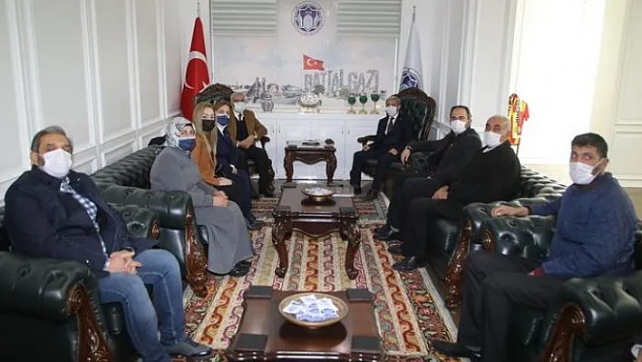 Türkmen Dostu Başkan Güder'e Teşekkür Ziyareti
