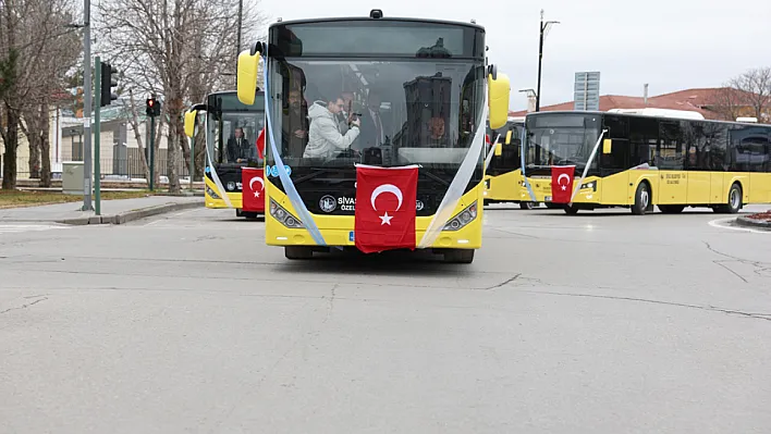 Ulaşım Filosu Güçleniyor 12 Metrelik Yeni Otobüsler Hizmete Girdi…