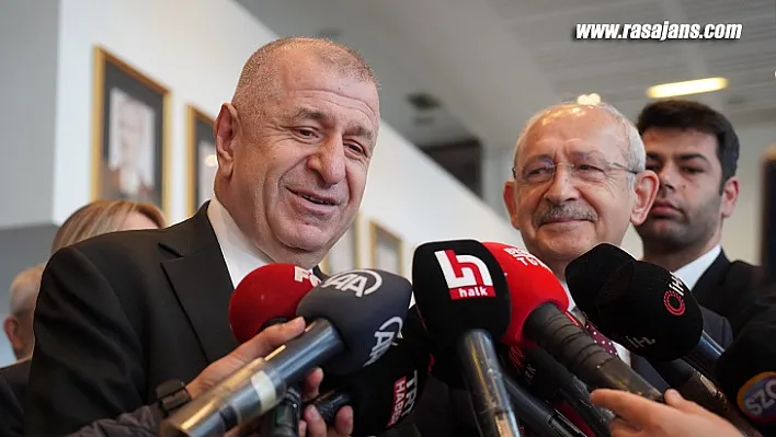 Ümit Özdağ, Kemal Kılıçdaroğlu'nu CHP Genel Merkezinde ziyaret etti
