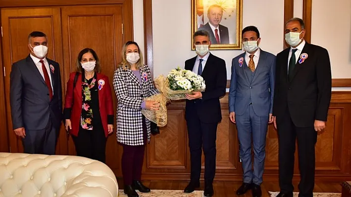 Vali Baruş'a Öğretmenlerden Ziyaret