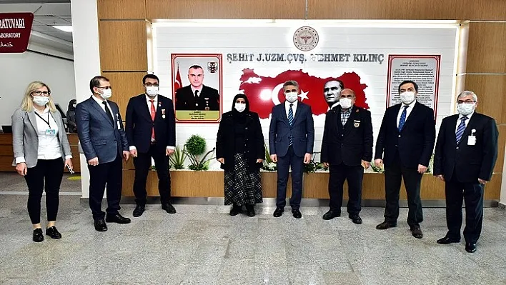 Ağız ve Diş Sağlığı Hastanesine, şehit Kılınç'ın ismi verildi