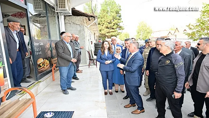 Vali Ersin Yazıcı Yazıhan İlçesine Ziyarette Bulundu