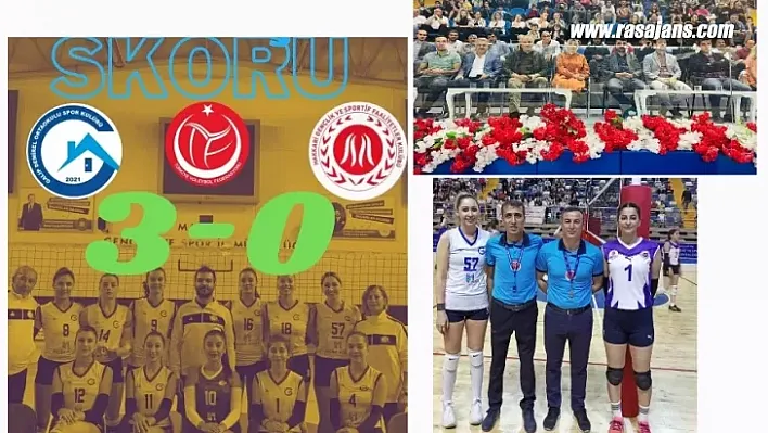 Voleybol Bayanlarda Vali Galip Demirel - 3 Hakkarispor- 0