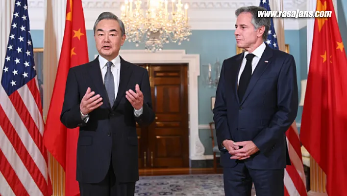 Wang Yi, ABD Dışişleri Bakanı Blinken'le Washington'da bir araya geldi