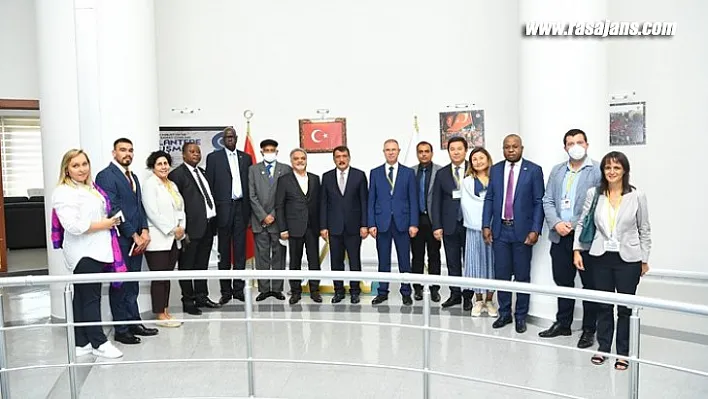 Yabancı Ülke Temsilcilerinden Başkan Gürkan'a Ziyaret
