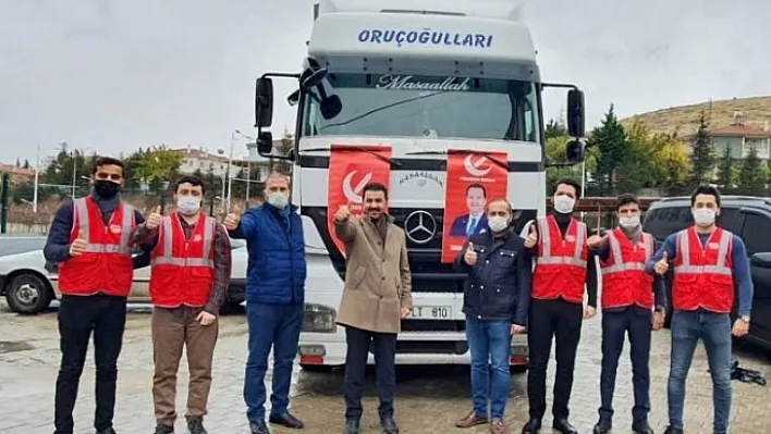 Yeniden Refah Partisinden İdlib'deki İhtiyaç Sahiplerine Un