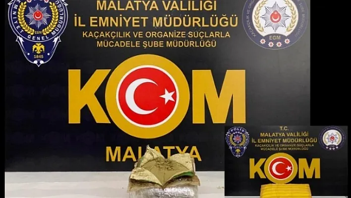Yolcu Otobüsünde Uyuşturucu Sevkiyatlarına Malatya'da Polis Engeli