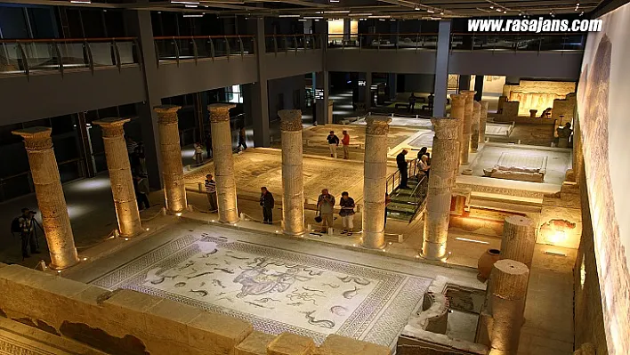 ZEUGMA Mozaik Müzesi'nin Kapıları, Bir Ay Boyunca Ziyaretçilerine 22.00'a Kadar Açık Olacak