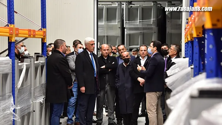 Ziraat Oda Başkanları Büyükşehir Belediyesi Hizmet ve Yatırımlarını Gezdi