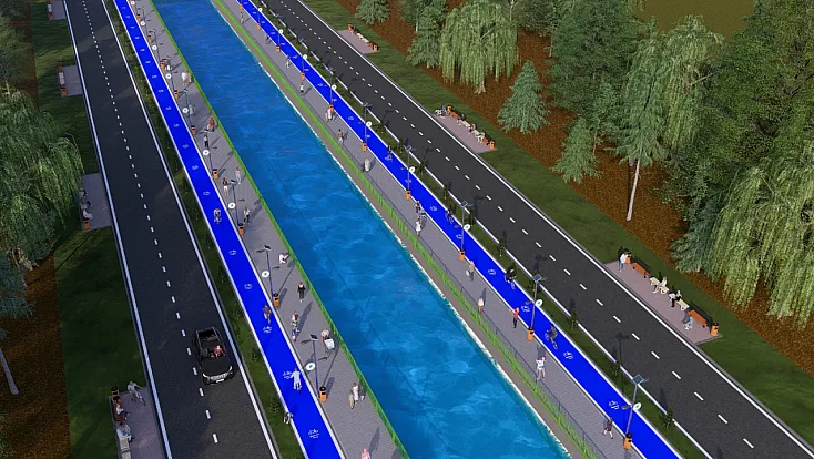 Başkan Geçit, “Beylerderesi Bisiklet ve Yürüyüş Yolu” Projesini İnceledi