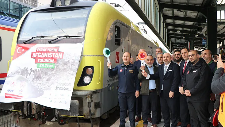 Cansuyu’nun Katkıda Bulunduğu Yardım Treni Yola Çıktı