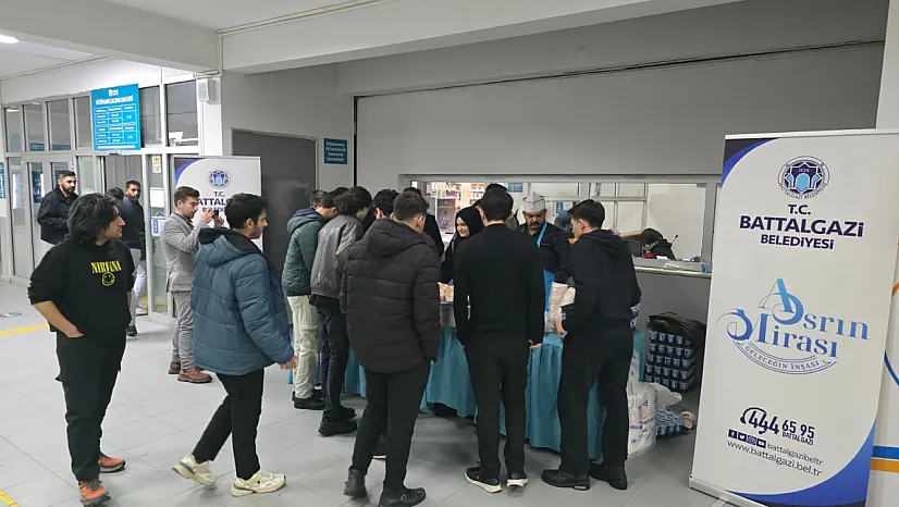 Battalgazi Belediyesi Sınav Haftasında Gönülleri Fethetti