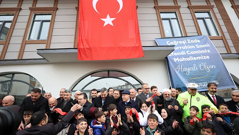 Çoğreşi Zade Abdurrehim Sami Efendi Cami İbadete Açıldı