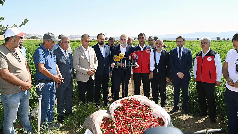 Maraş Biberi Hasadı Başladı: Çiftçilerden Bereket Müjdesi!