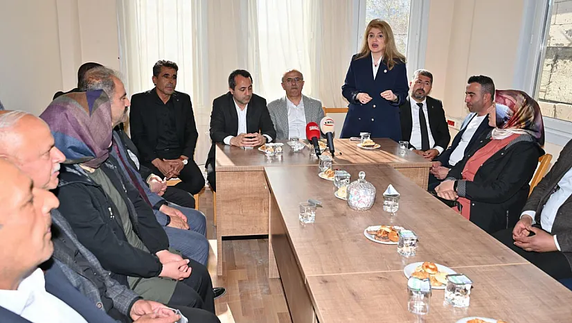 Milletvekilleri Ölmeztoprak, Babacan ve Başkan Sami Er, çalışmaları yerinde inceledi