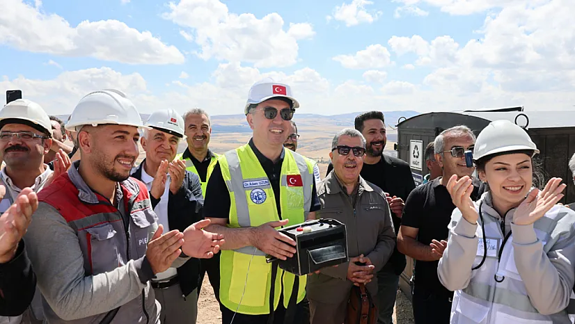 Tecer Taş Ocağında İlk Patlama Gerçekleştirildi…