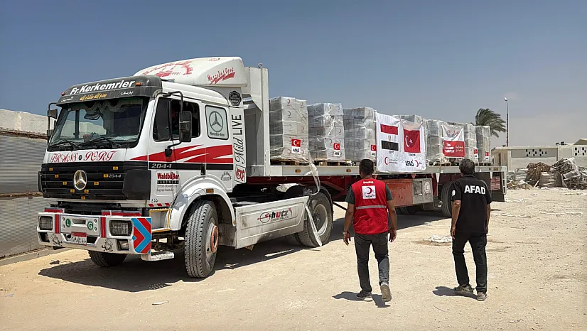 Türk Kızılay'dan Gazze'ye Tarihi Yardım Seferi