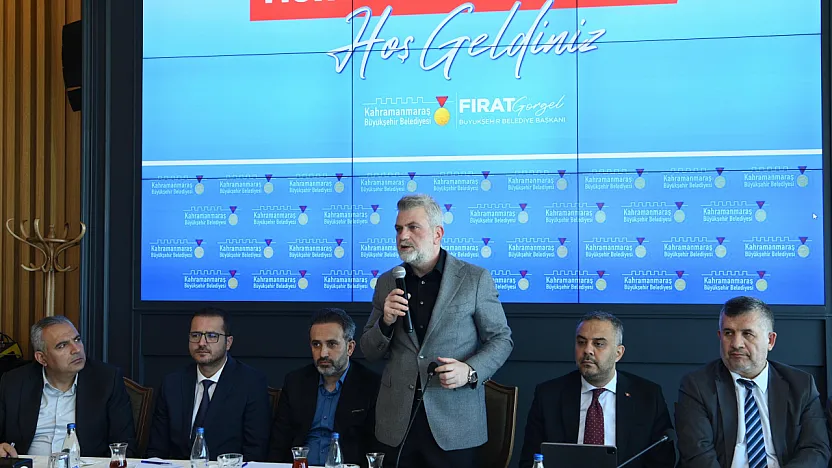Başkan Görgel Onikişubat'ın Batı Mahalle Muhtarlarıyla Bir Araya Geldi