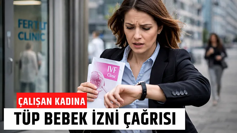 Tüp bebek tedavisi gören çalışan kadınlara özel izin hakkı tanınmalı