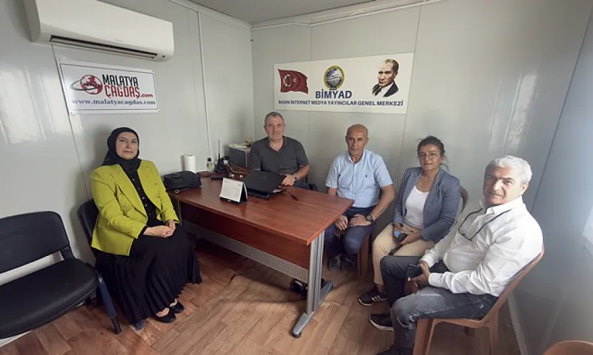 Başkan Sarıtaç'tan BİMYAD'a Ziyaret: ''Basın Kompleksi Kurulmalı''