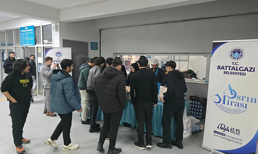 Battalgazi Belediyesi Sınav Haftasında Gönülleri Fethetti