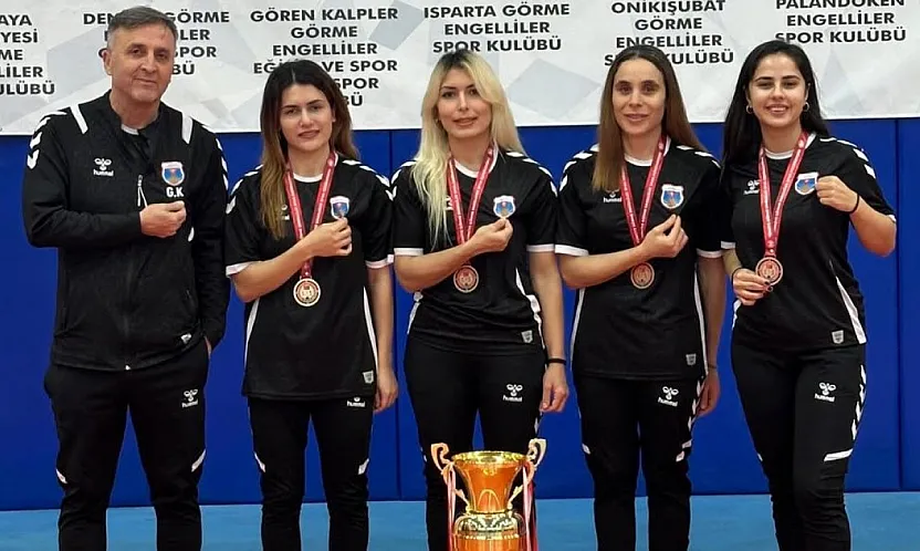 Büyükşehir'in Kadın Goalball Takımı 1. Lig Şampiyonu