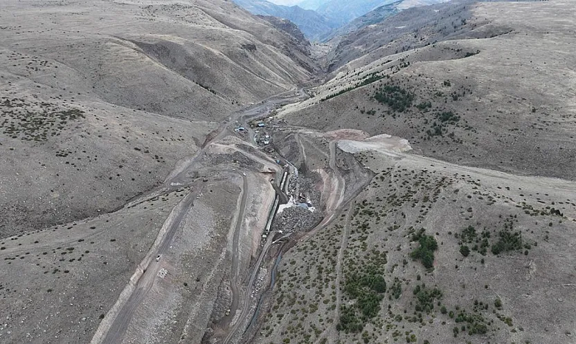 Doruklu Barajında Çalışmalar Aralıksız Devam Ediyor